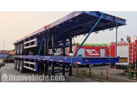 Mozambique customer feedback of extendable flatbed trailer