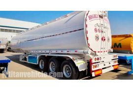 40000 Liters Fuel Tanker Trailer has been shipped to Zambia Lusaka