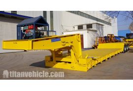 120T Detachable Gooseneck Trailer will be sent to Nigeria Lagos