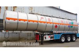 42CBM Aluminum Tanker Semi Trailer will be sent to Burundi Gitega