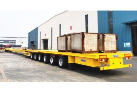 6 Axle 62 Meters Wind Blade Trailer will be sent to Chile