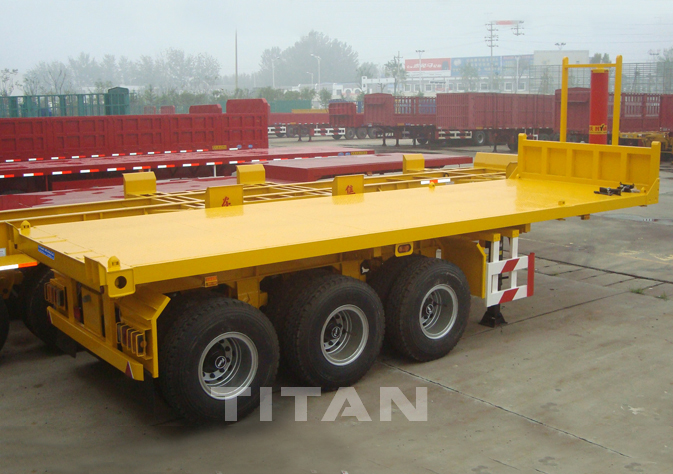 Tipping Flatbed Trailer