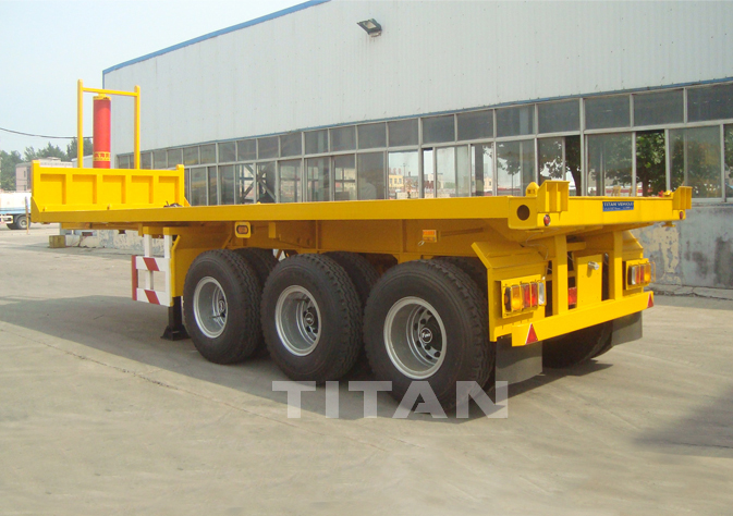 Tipping Flatbed Trailer