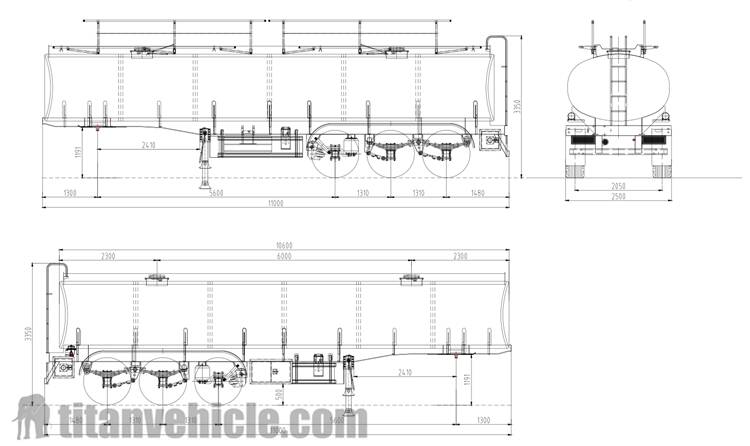 Drawing of Semi Trailer