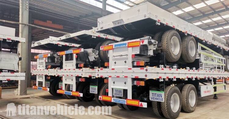 2 Axle Side Wall Semi Trailer For Sale