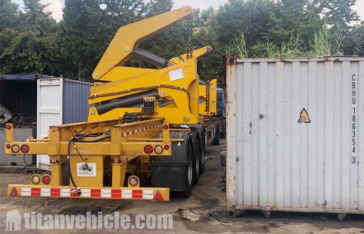 Testing of Side Loader Truck