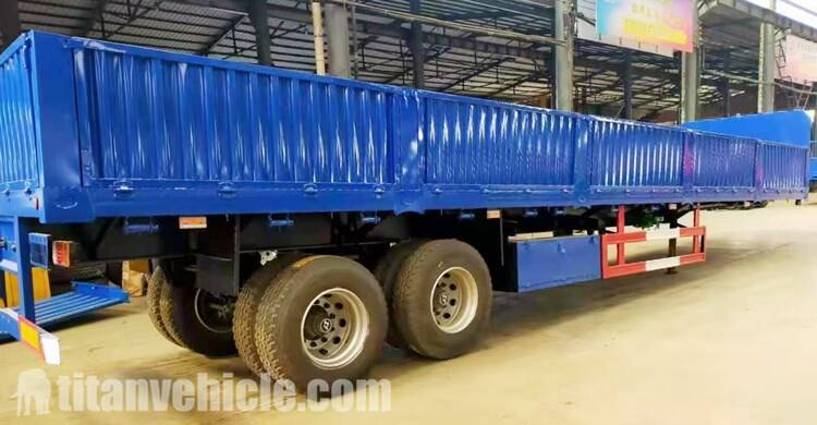 2 Axle Side Wall Semi Trailer for Sale In Nigeria Lagos