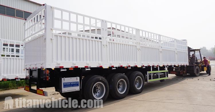 40 Ton 3 Axle Fence Semi Trailer for Sale In Kenya Nairobi