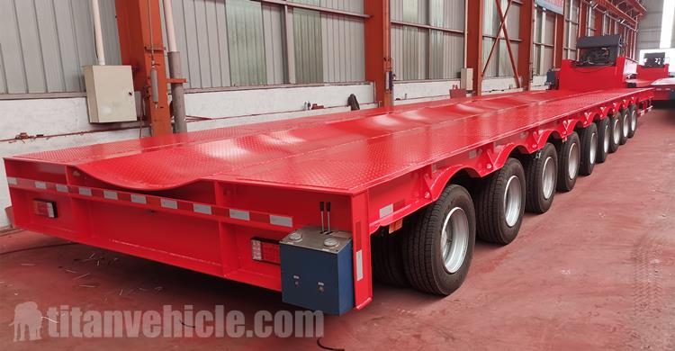 9 Axle Extendable Windmill Blade Transport Trailer for Sale In Vietnam