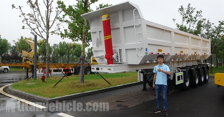 4 Axle Tipper Trailer for Sale In Djibouti