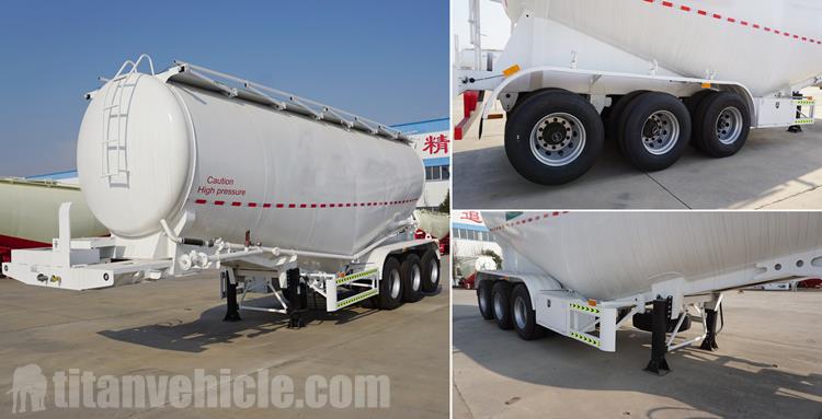 60CBM Cement Tanker Trailer for Sale In Gabon