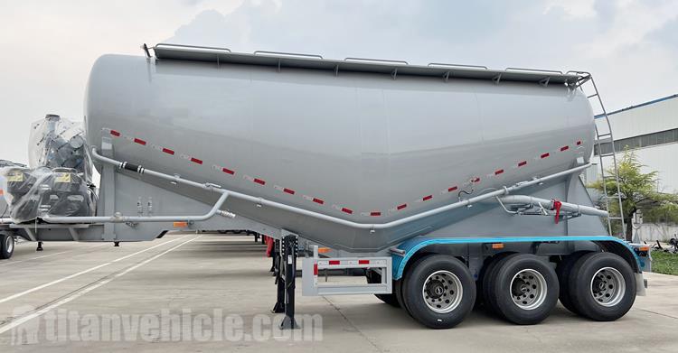 3 Axle 40 Ton Cement Bulker Tanker Trailer for Sale In Burundi