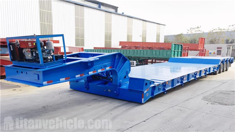 4 Axle 100 Ton Detachable Gooseneck Trailer for Sale In Jamaica