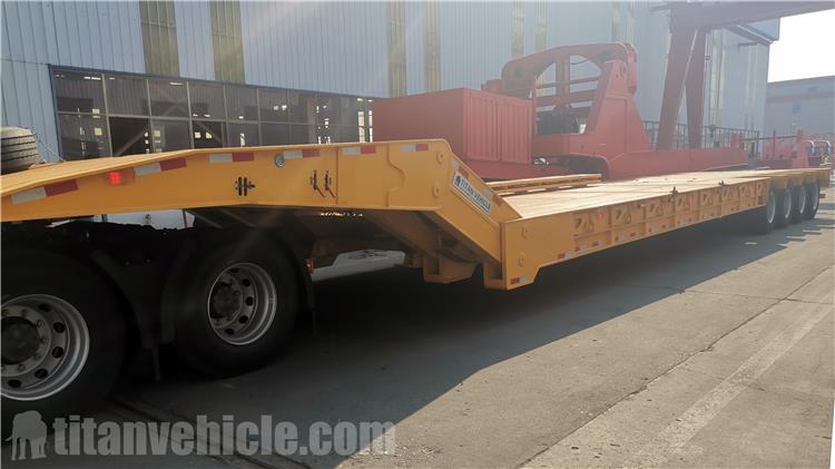 4 Axle Folding Gooseneck Trailer for Sale In Eritrea