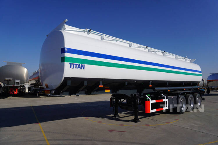 3 Axle fuel tanker trailer