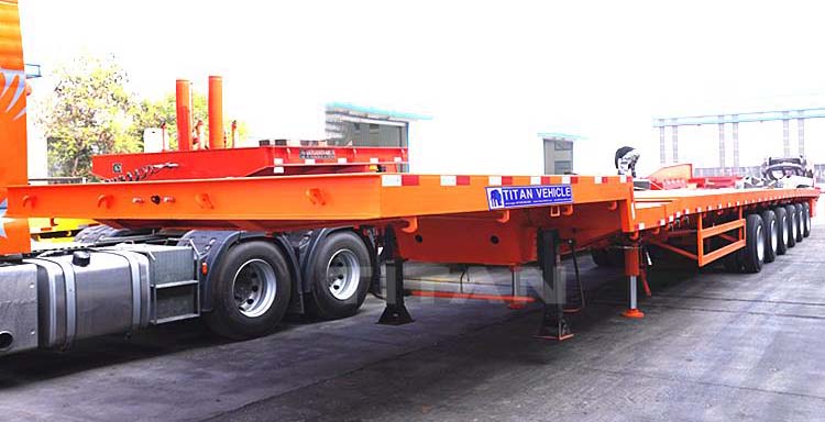 6 Axles 62 Meters Trailer for Sale in Vietnam