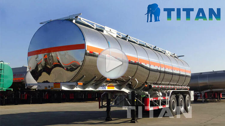 45000 Liters Acid Tanker Trailers for Sale | Sulphuric Acid Tanker