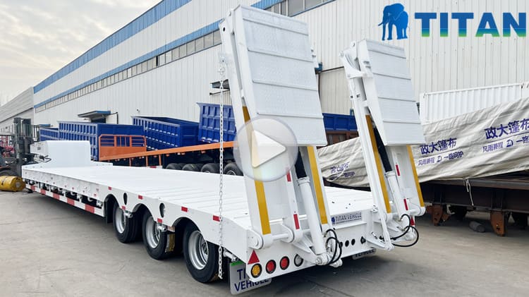 Low Bed Semi Trailer Price